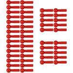 Sturdy Red Plastic Repairing Tail Beads for Kids Folding Umbrella Accessories