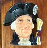 Royal Doulton George Washington Character Jug D6669 Ceramic England 1982