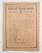 TOTTENHAM HOTSPUR v CHELSEA 1922/1923 *Good Condition Football Programme*
