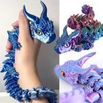 3D Printed Flexible Articulated Dragon Fidget Toy Gift for Kids Adults Desk