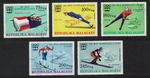 Malagasy Rep. Winter Olympic Games Innsbruck 5v 1975 CTO SG#330-334