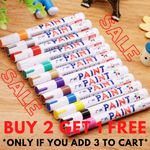 Paint Marker Pen Waterproof Oil Markers Pens Car Tyre Tire Tyres Metal Permanent