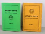 2 DINKY TOYS COLLECTORS LICENCES 1960-61 AND 1958-59