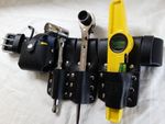 Scaffolding Leather Belt 4 PCS Full Tools Set - Top Quality Work TooL Belt DIY
