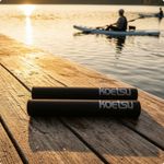 2 Pieces Water Sport Gear Open-End Scratch Resistant SUP Paddle Blade Cover