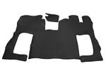 Black Eco Leather Floor Mats for Scania S Next Gen 2020+ Automatic RightHDrive #