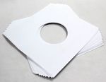 7"  Paper Top Quality White  Record / Vinyl Sleeves / Covers - 25 50 100 200 500