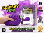 Jumbo XXL Grape Squishy Stress Relief Squeeze Toy 