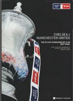 2007 FA Cup Final Programme - Chelsea V Manchester United