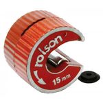 Rolson 15mm Copper Pipe Cutter Rotary Action 22406