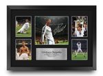 Cristiano Ronaldo Signed Real Madrid A3 Pre Printed Autograph Photo Memorabilia