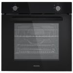 electriQ 73 L Single Oven – Built-In, Plug-In, A Rated, 4-Func, Black