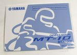 Genuine 2016-2021 Yamaha MT10 / MT-10 / MTN1000 English Various Owners Manuals