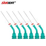 100pcs/Pack Dental Endo Irrigation Needle Syringe Tips Disposable 26mm Green uk