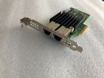 Dell Intel X550-T2 2-Port 10Gb RJ45 10GBASE-T PCIe Network Adapter FH 4V7G2 10GB