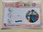 Latch Hook Kit,  50 x 50cm Circular. New, Elephant Head, Age 6+