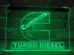 Cummins Turbo Diesel LED Neon Light Sign for Shop Workspace Room Garage Service