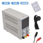 ADJUSTABLE DC POWER SUPPLY 0-30V 0-10A VARIABLE SWITCHING LAB BENCH PRECISION