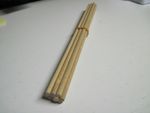 wooden dowel 6mm diameter x 300 mm approx length x 10