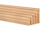 Lambs Tongue Solid Oak Skirting - choice of sizes, long lengths, prime grade