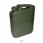 Metal Jerry Can 20 L Heavy Duty Steel Portable Petrol Diesel Storage Container