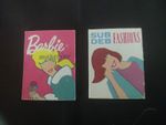 Set of 2 Vintage Barbie “Magazines” 2-Sided