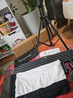 Projector Screen with Stand, Outdoor Screen 100 Inch 16:9 and Tripod Stand
