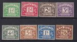 D27-D34 1937 Postage Due Set M/MINT(61)