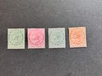 Tobago - QV 1885 stamps, part set, hinged mint. SG cat. £28