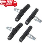 2 Pairs V Brake Blocks Cycle Bike Bicycle MTB Blocks Pads Shoes Mountain 70mm