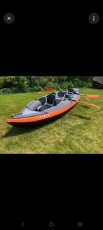 Decathlon ITIWIT Inflatable Kayak Hire – 2/3 Person – Macclesfield