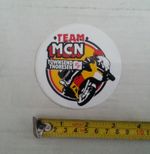 TEAM MCN TOWNSEND THORESEN SUPERBIKE Motorcycle Racing Original STICKER
