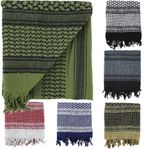 NEW: High Quality Military Army Airsoft Arab Style Cotton Scrim Scarf Shemagh