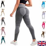 Slimove Cellumove 3D Legging, Waisted Push-Up Sculpting Yoga Fitness Pants UK