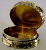 QUALITY ENGLISH SOLID STERLING SILVER BOX 1971