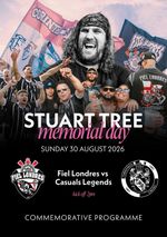 Programme, Stuart Tree Memorial Day, Corinthian-Casuals Legends v Fiel Londres