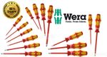 WERA Kraftform VDE Insulated Screwdriver Choose From Phillips, Pozi, Slot Or Set