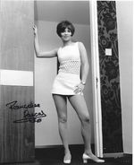 Francoise Pascal In Person signed 10" x 8" photo - BEAUTIFUL!! #2