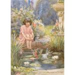 M W Tarrant - The Water Lily Pond - MEDICI POSTCARDS