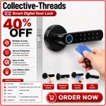 Fingerprint Smart Door Lock Biometric Door Lock with Handle HOT