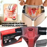 660nm Red Light Therapy Heating Massage Pants for Pain Relief Muscle Relaxation