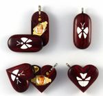 Illusionist Locket Thin Magic Butterfly Trick Pendant by Illusion Lockets