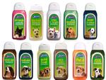 2 BOTTLES OF Johnsons Dog shampoo range. 200 ml bottles save £2.00