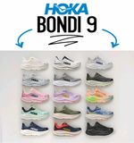 HOKA BONDI 9 - Road Running Trainers - Men's Sizes 6.5 - 12