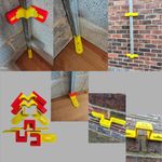 Bricklayers profile clamps / supports