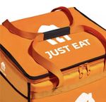 Just Eat Food Delivery Bag, Courier Insulated Thermal Pizza Bag XL New-With Tag
