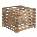 Cerland Mezzito Wooden Garden Compost Bin 3 x 3 Pressure Treated
