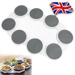 Lazy Susan Turntable for Dining Table Large Rotating Food Serving centerpiece