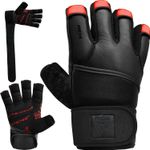 Weight Lifting Gloves by RDX, Weight Training Gloves, Workout Fitness Gym Gloves