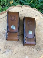 Leatherman charge pouch belt loop case made in UK TO ORDER leather handcrafted